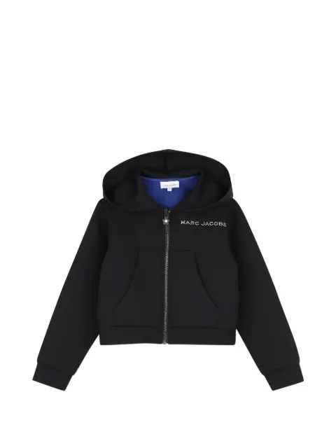 Marc Jacobs Kids logo-embellished zip hoodie