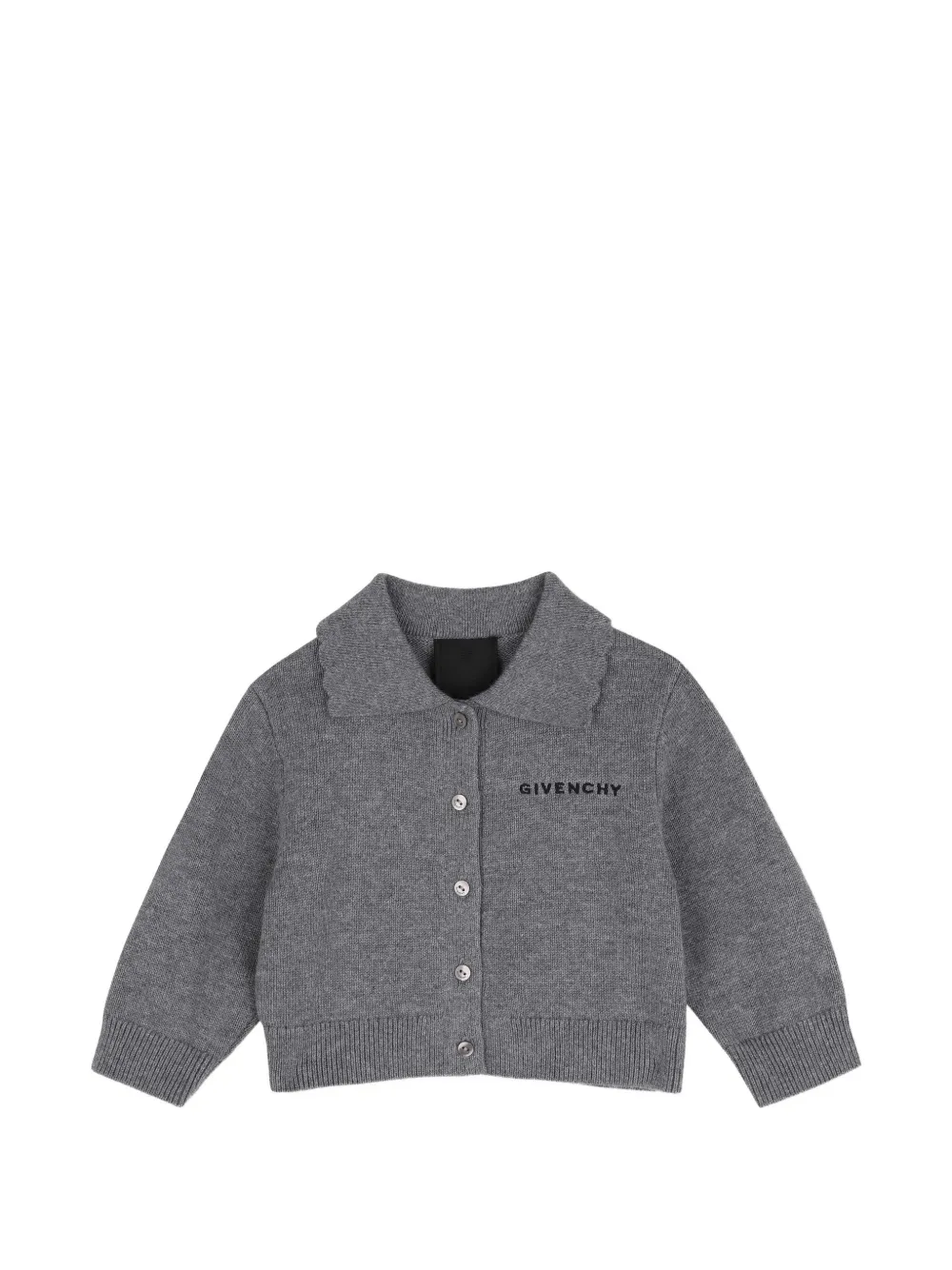 Givenchy Kids Gebreid trainingspak met geborduurd logo Grijs