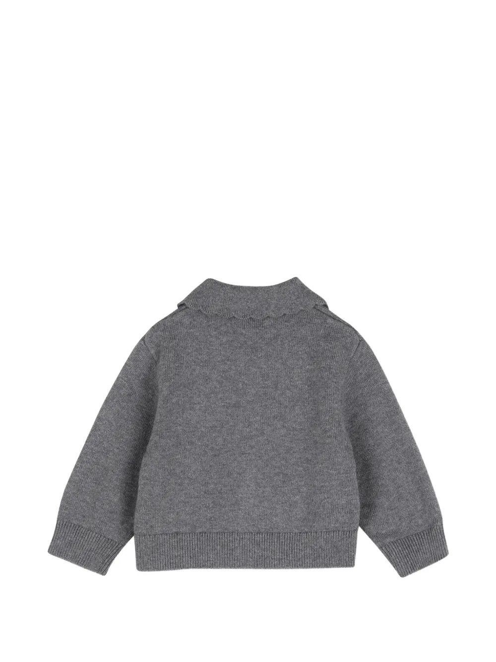 Givenchy Kids Gebreid trainingspak met geborduurd logo Grijs