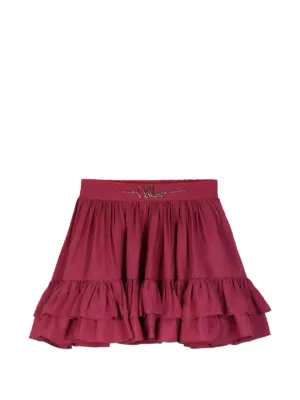 CFCL Kids Pottery elasticated-waist Ribbed Skirt | Blue | FARFETCH KW
