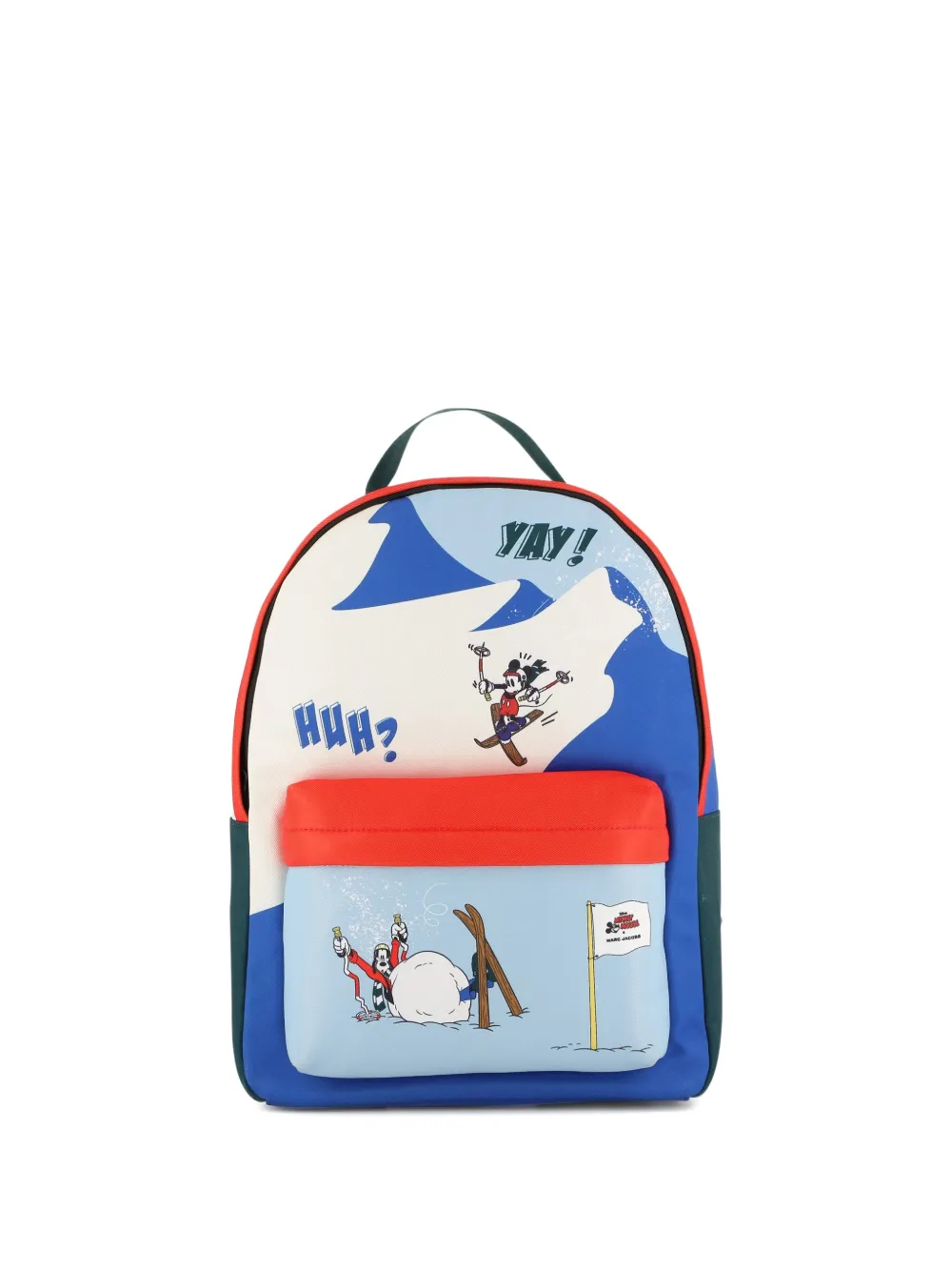 Marc Jacobs Kids Zaino con stampa grafica - Blu