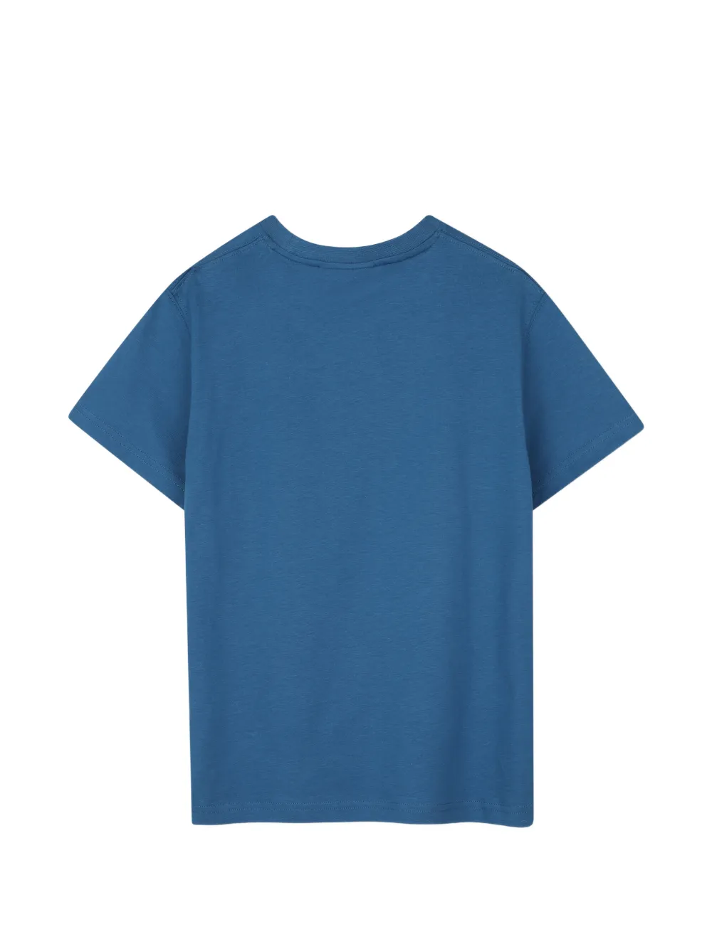 HUGO KIDS T-shirt met logoprint Blauw