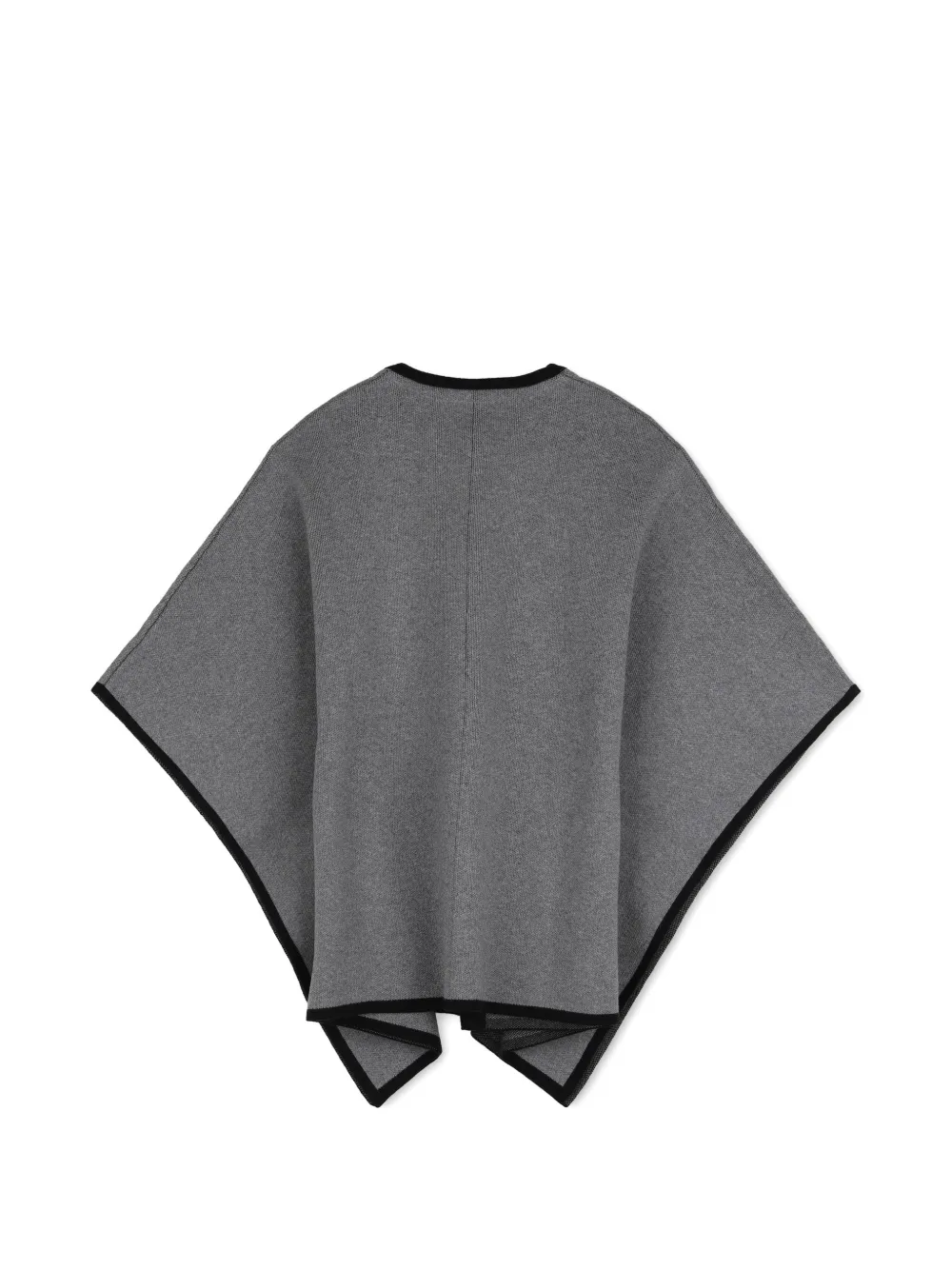 Chloé Kids Cape met geborduurd hart en gesp Grijs