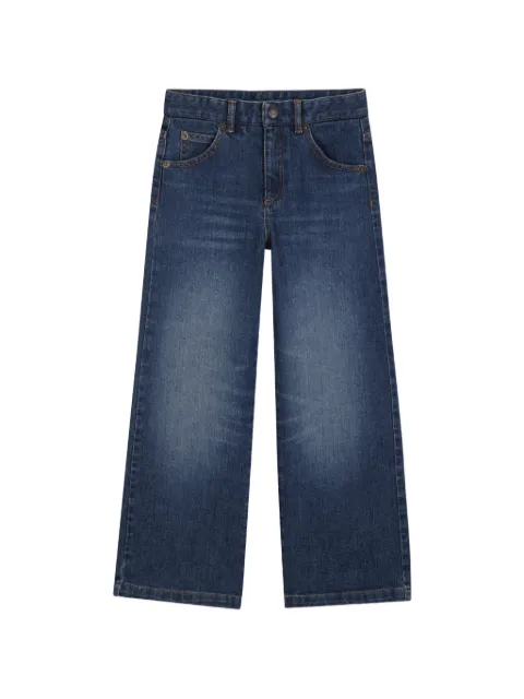 Chloé Kids straight-leg jeans