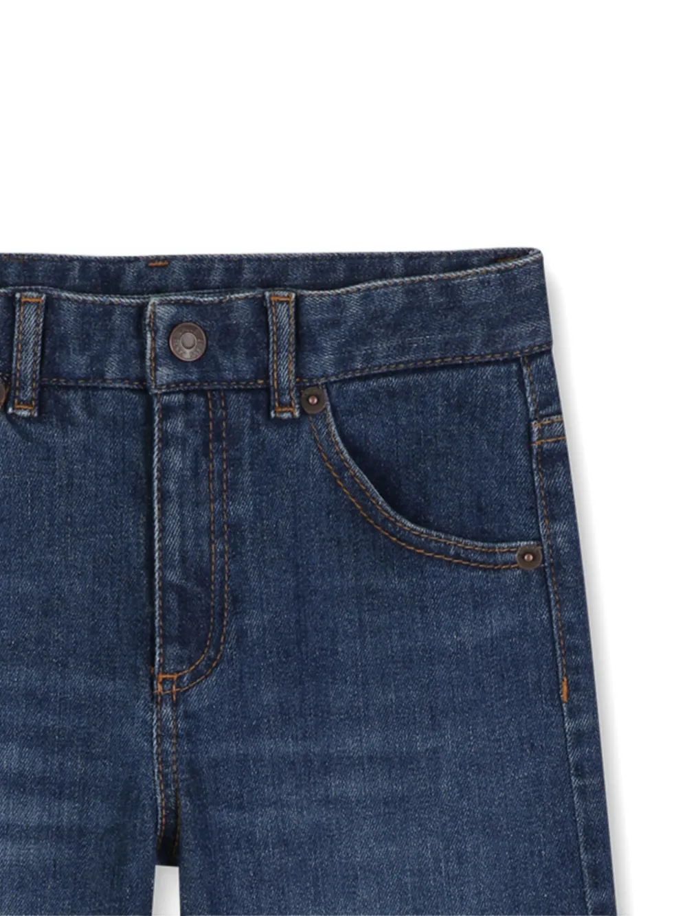 Chloé Kids Straight jeans Blauw