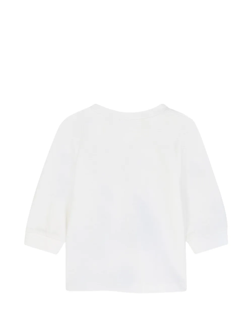Givenchy Kids T-shirt met grafische print Wit