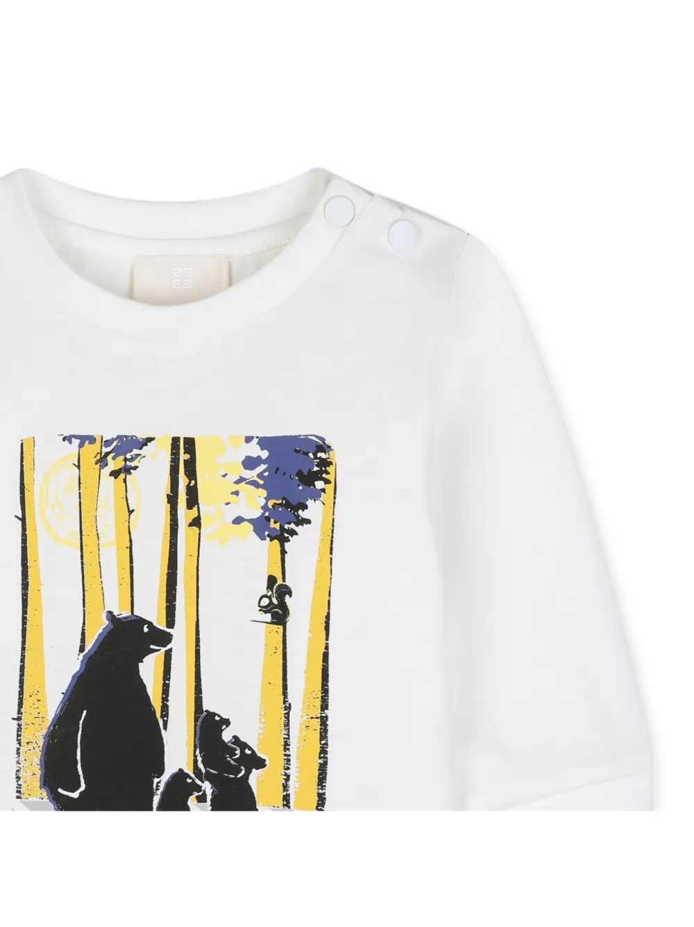 Givenchy Kids T-shirt met grafische print Wit