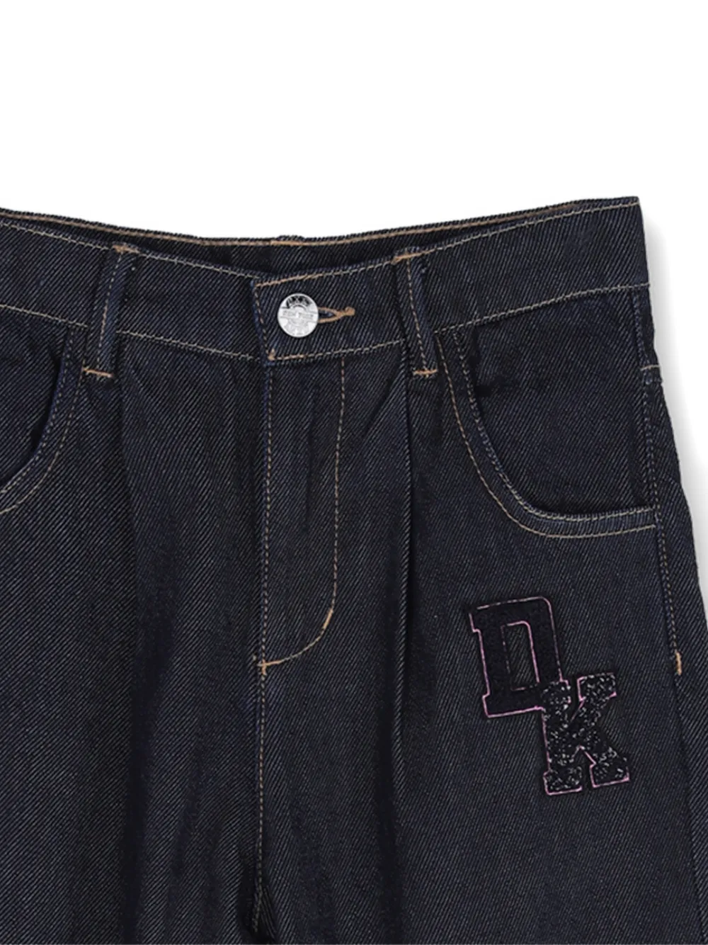 Dkny Kids Jeans met wijde pijpen Blauw