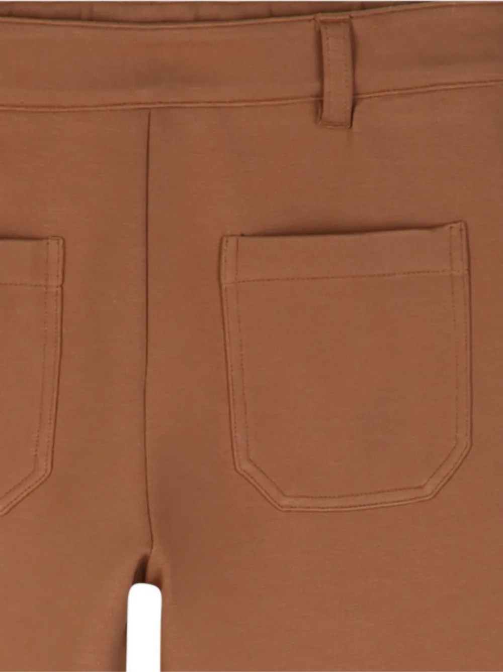 Chloé Kids Broek met opgestikte zak en hangslot Bruin