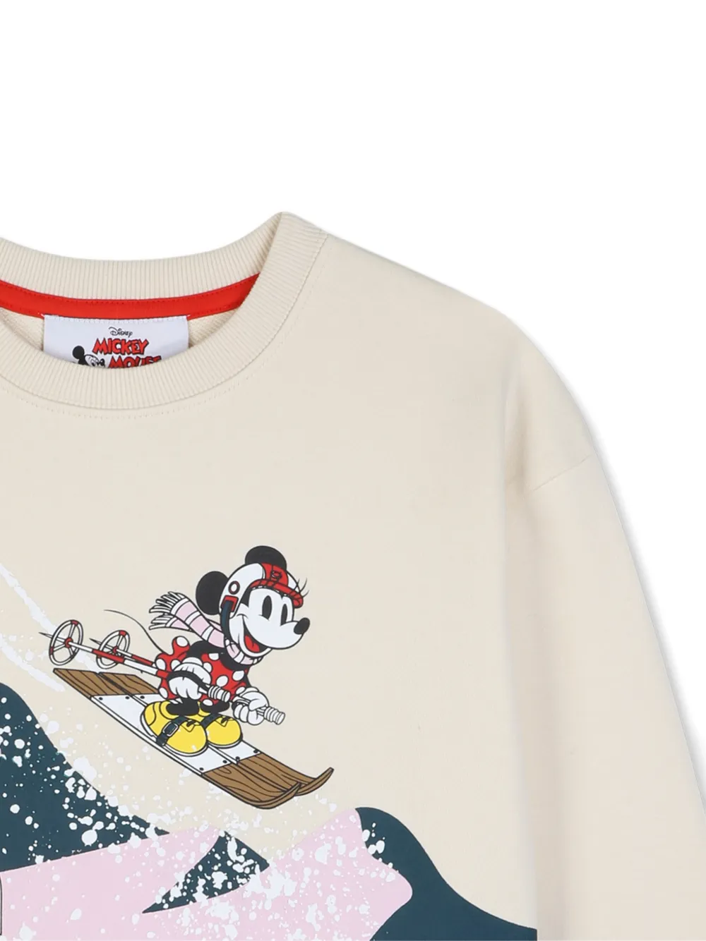 Marc Jacobs Kids x Disney Mickey Mouse trui met grafische print Beige