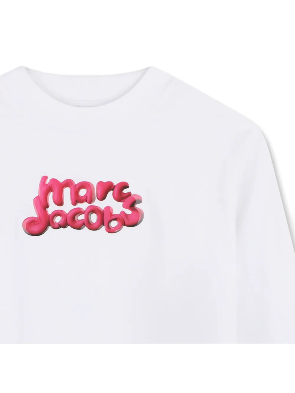 Marc Jacobs Kids T-shirt met lange mouwen Wit
