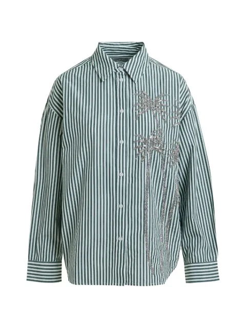 Essentiel Antwerp striped sequin-embellished shirt