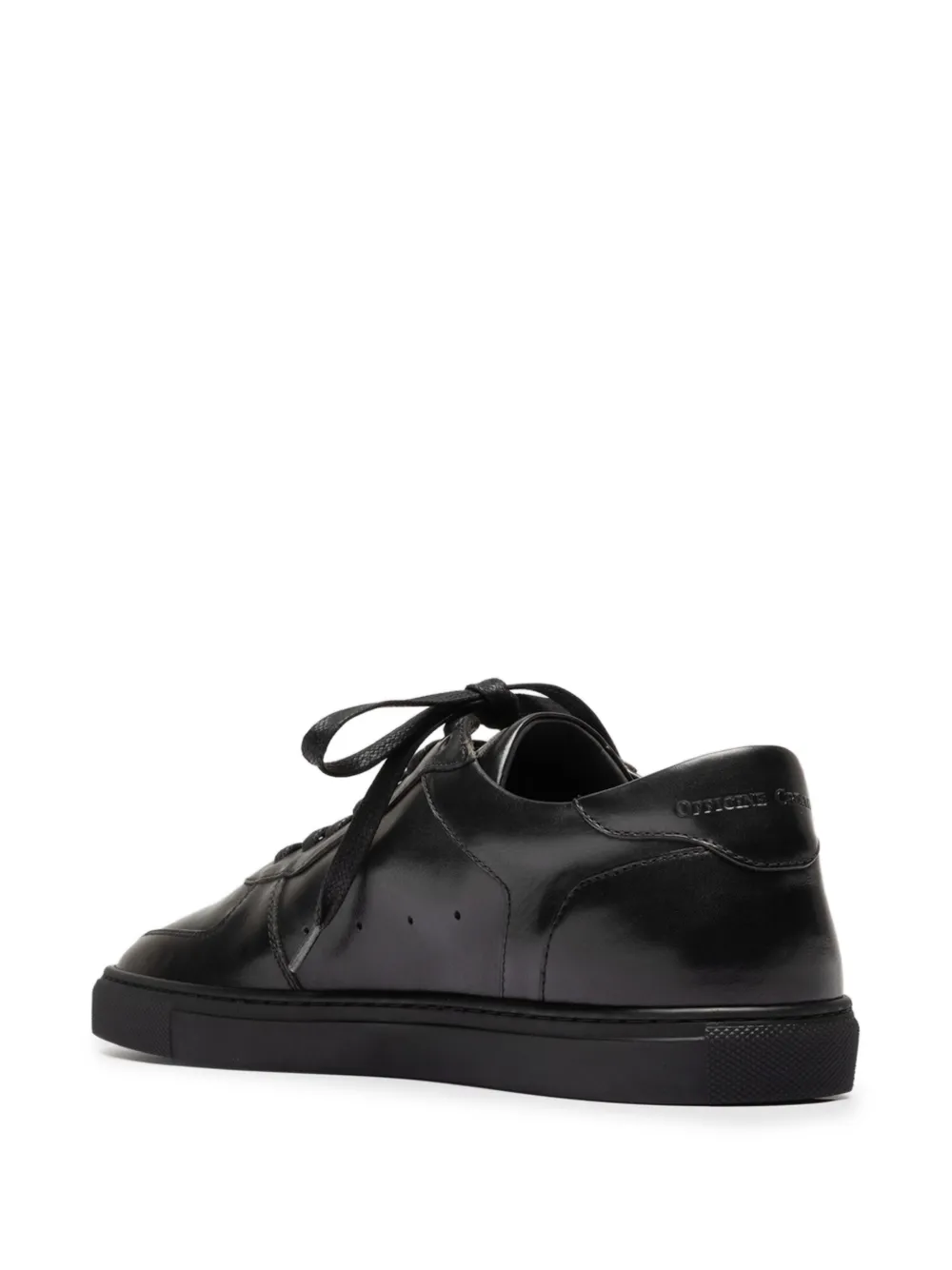 Officine Creative Sisso 001 panelled leather sneakers Zwart