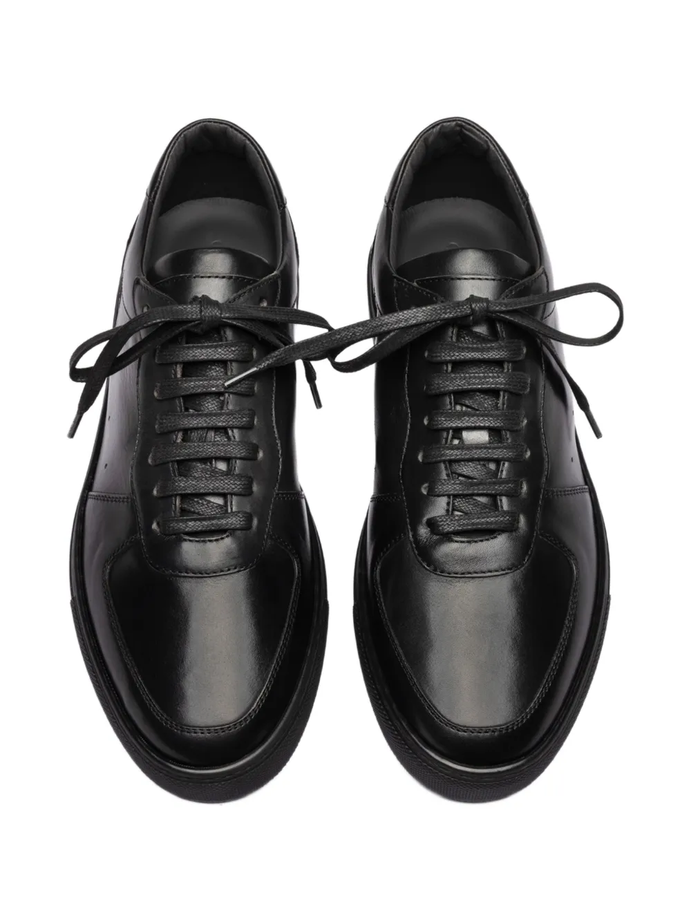 Officine Creative Sisso 001 panelled leather sneakers Zwart