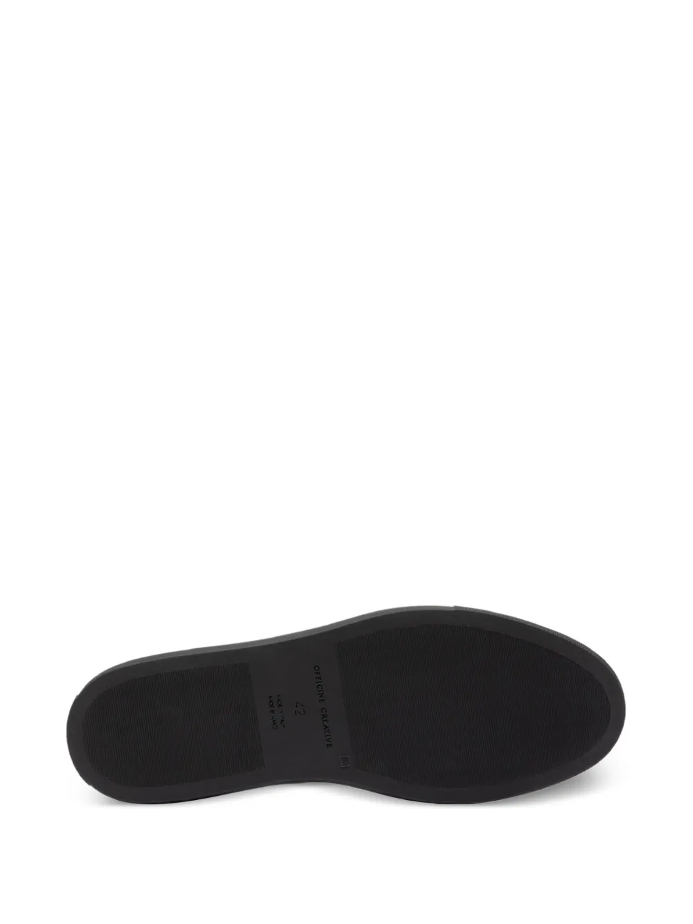 Officine Creative Sisso 001 panelled leather sneakers Zwart