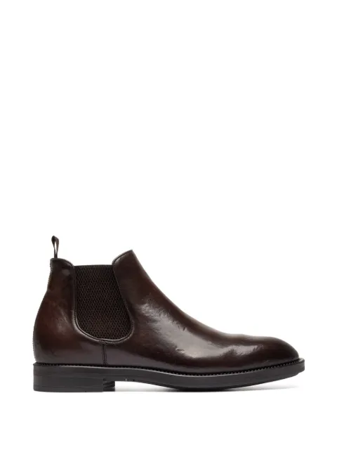 Officine Creative Silent 003 leather Chelsea boots