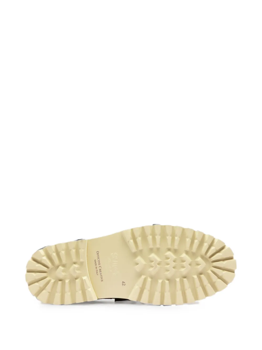 Officine Creative Heritage Papillon boat shoes Groen