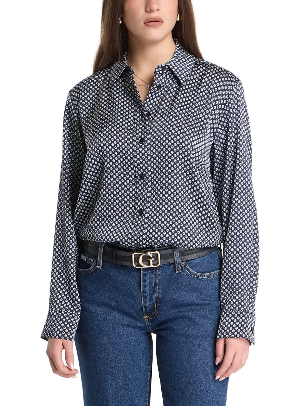 Michael Kors long-sleeve shirt - Blu