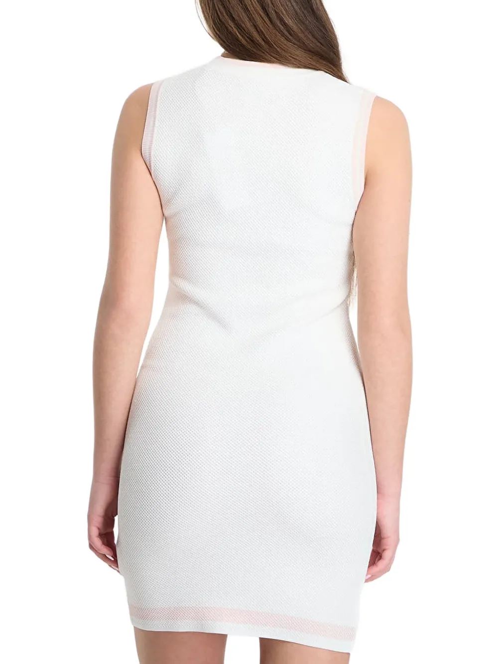 GUESS USA Mouwloze mini-jurk Wit