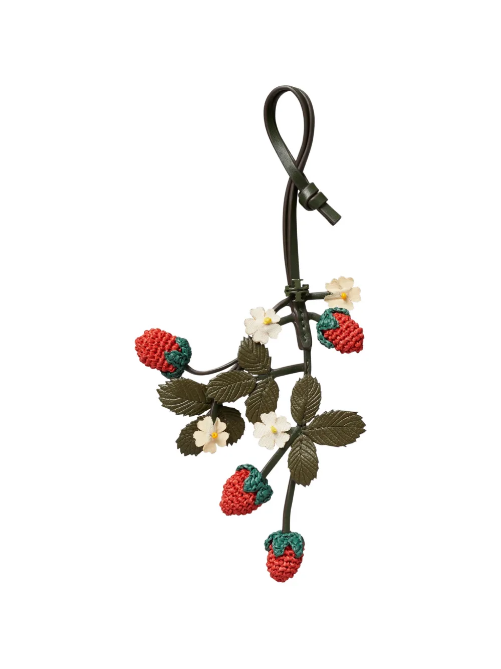 Tory Burch Berry Vine bag charm - Grün