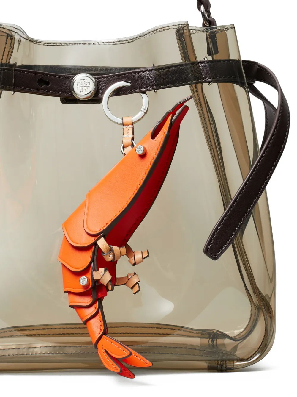 Tory Burch Tassenbedel met garnalen Oranje