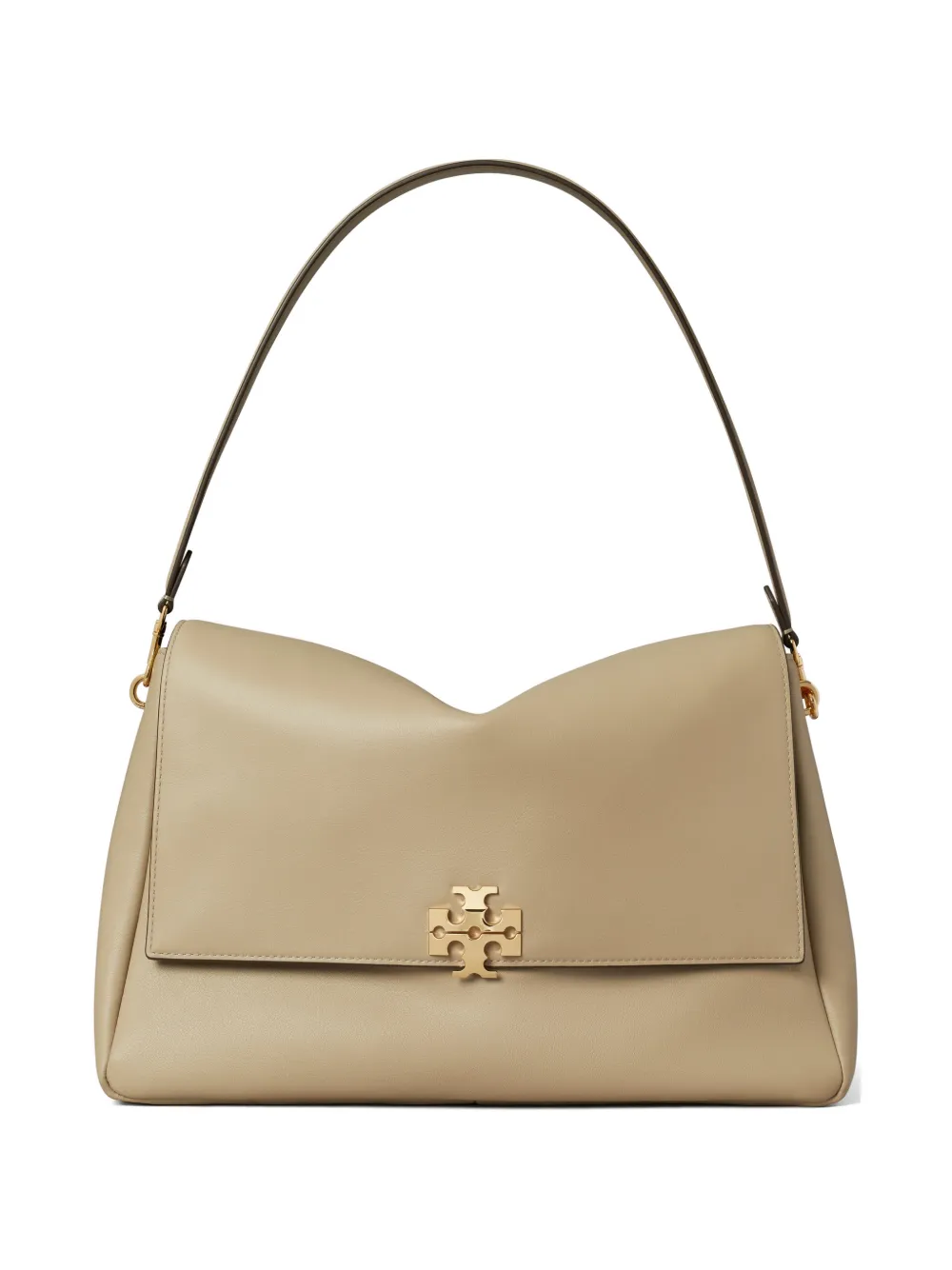 Tory Burch large Charlie shoulder bag - Grigio
