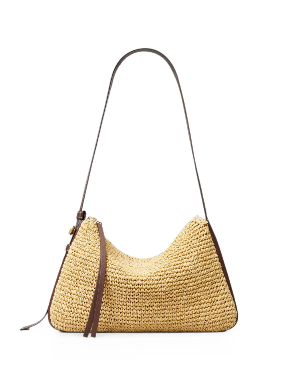 Tory Burch Romy woven shoulder bag - Toni neutri