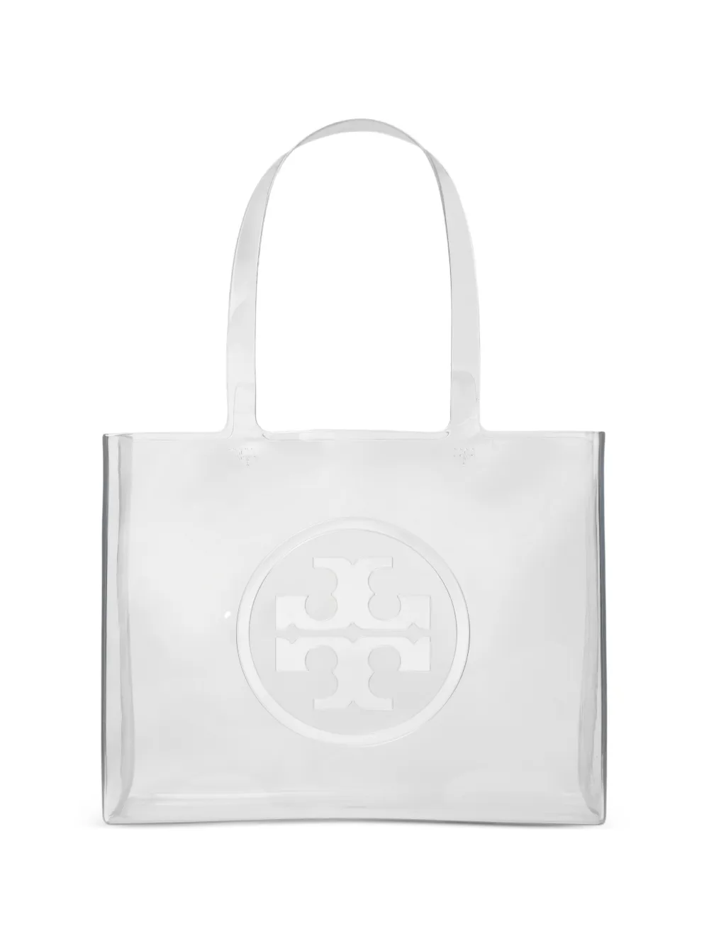 Tory Burch small Ella clear tote - White