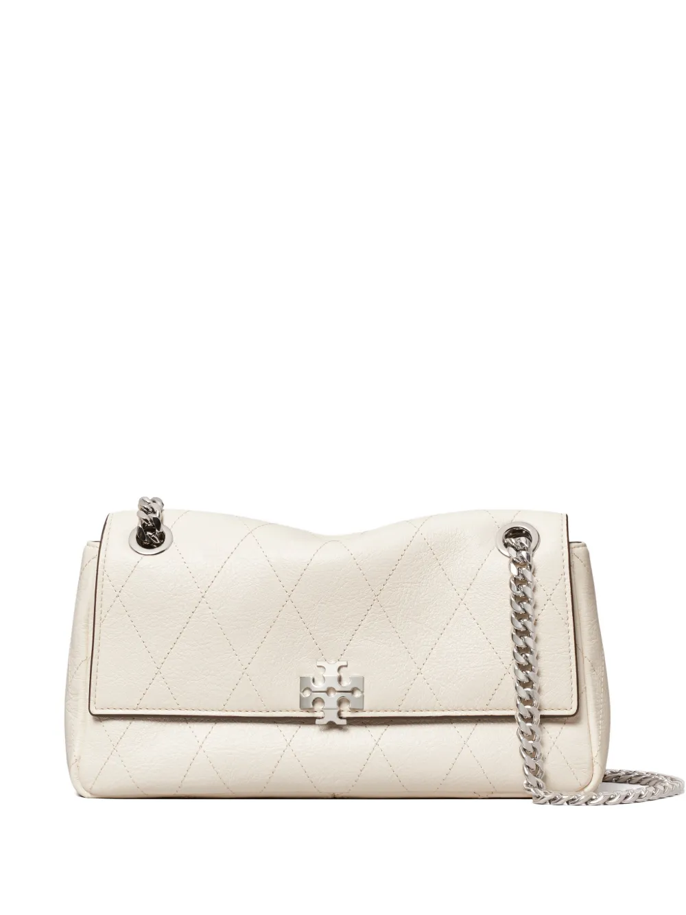 Tory Burch Borsa a spalla Charlie piccola trapuntata - Toni neutri