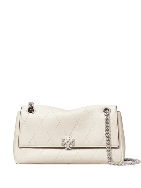 Tory Burch bolsa de hombro Charlie pequeña capitonada