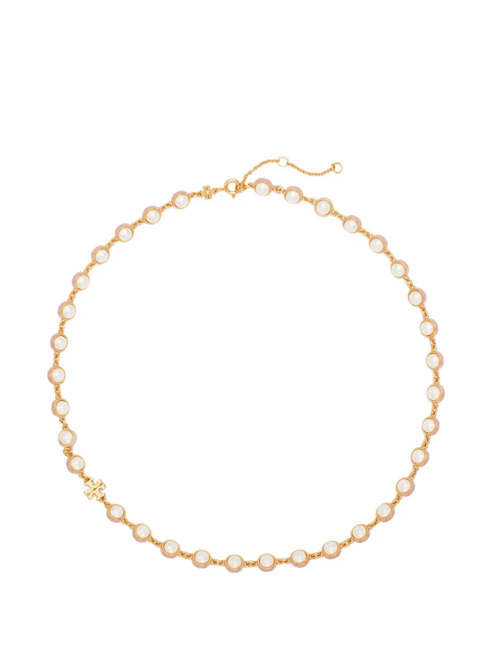 Tory Burch Moondance pearl necklace - Oro