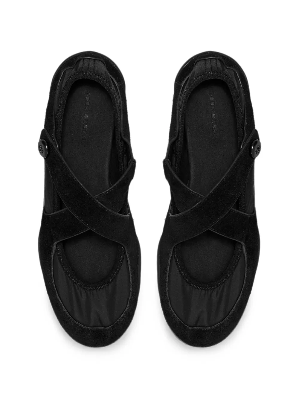 Tory Burch Romy Sport Mary Janes schoenen Zwart
