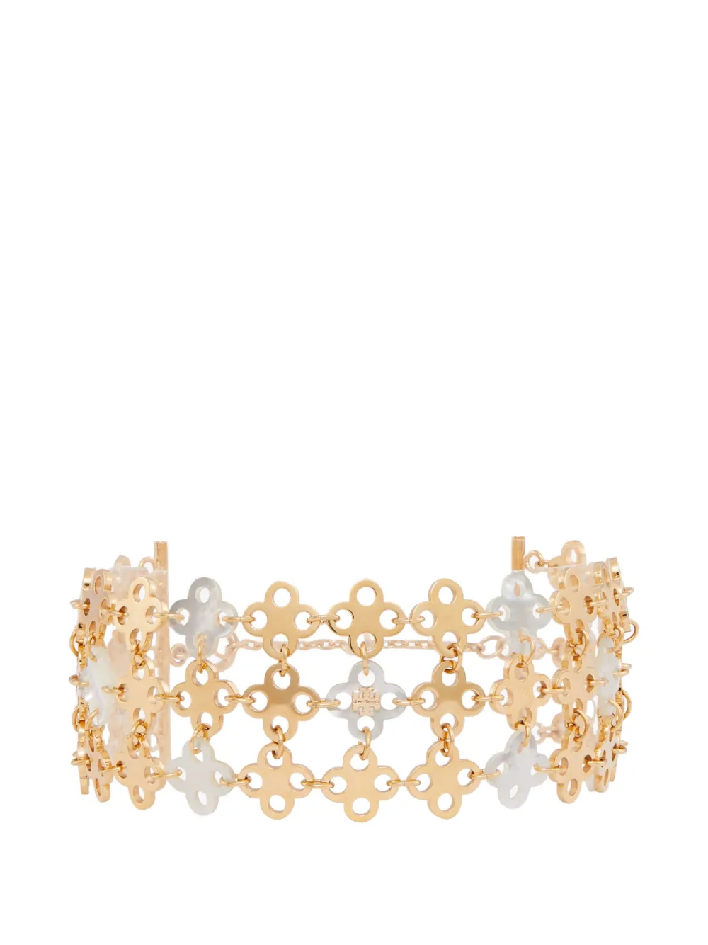 Tory Burch Forget Me Not multi-strand bracelet - Oro