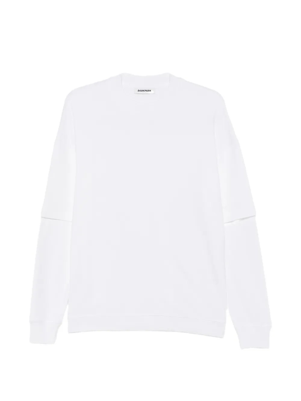 DARKPARK Troy layered-sleeve sweater - Bianco