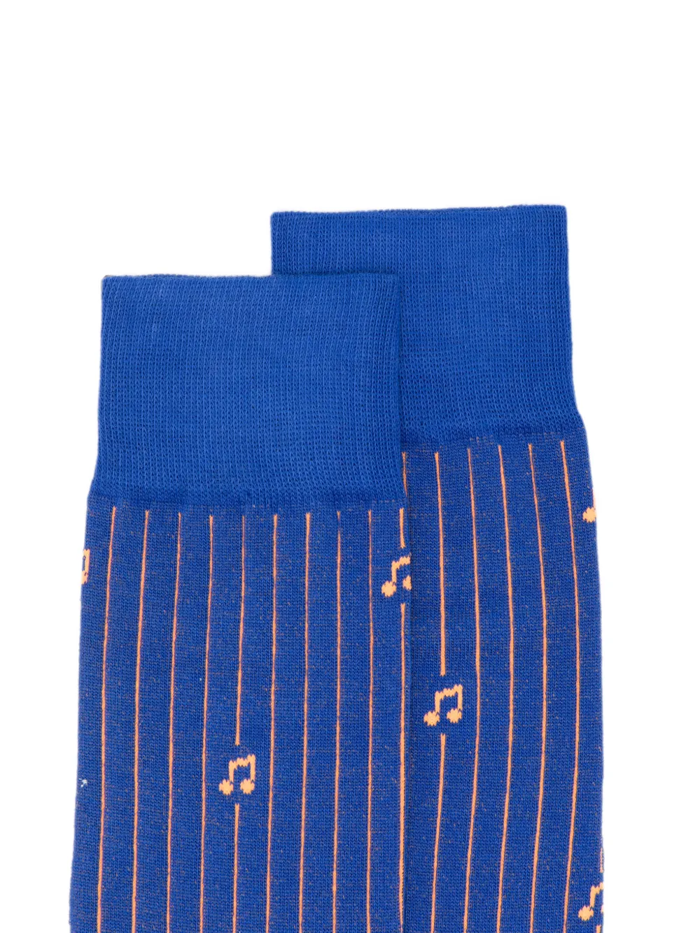 Paul Smith Sokken met krijtstreep en print Blauw