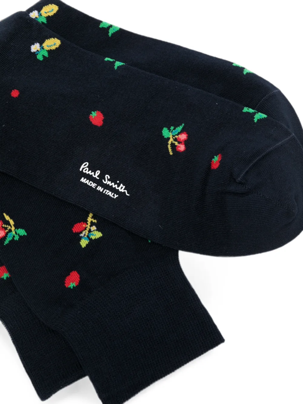 Paul Smith Sokken met fruitpatroon Blauw