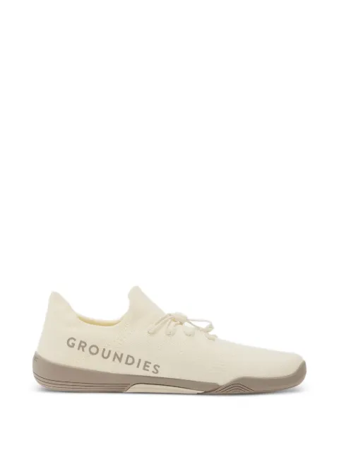 GROUNDS logo-print sneakers