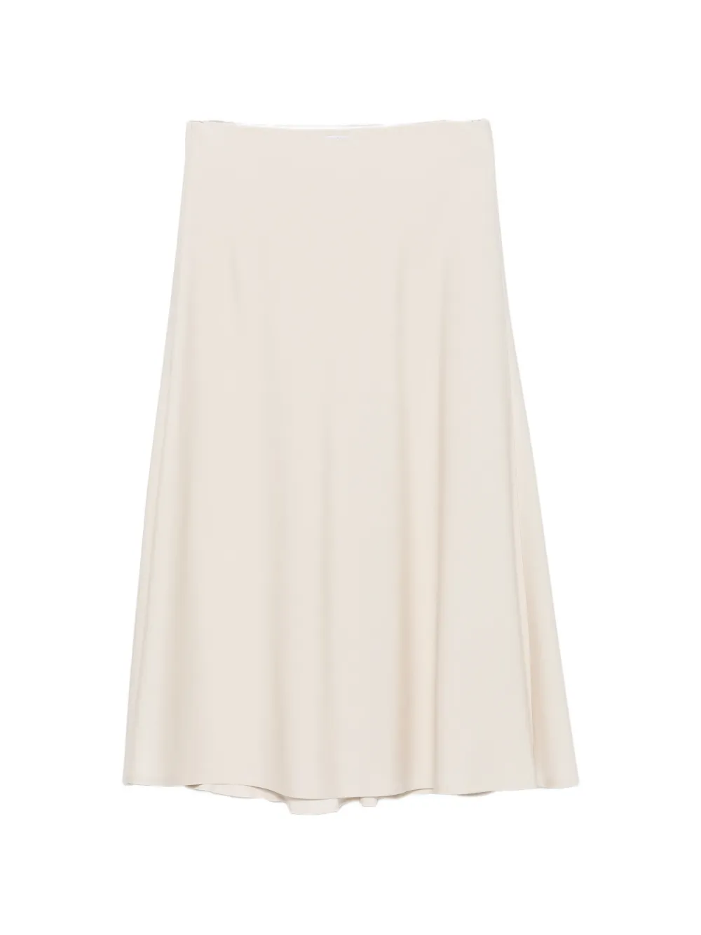 Brunello Cucinelli elasticated-waist midi A-line skirt - Toni neutri