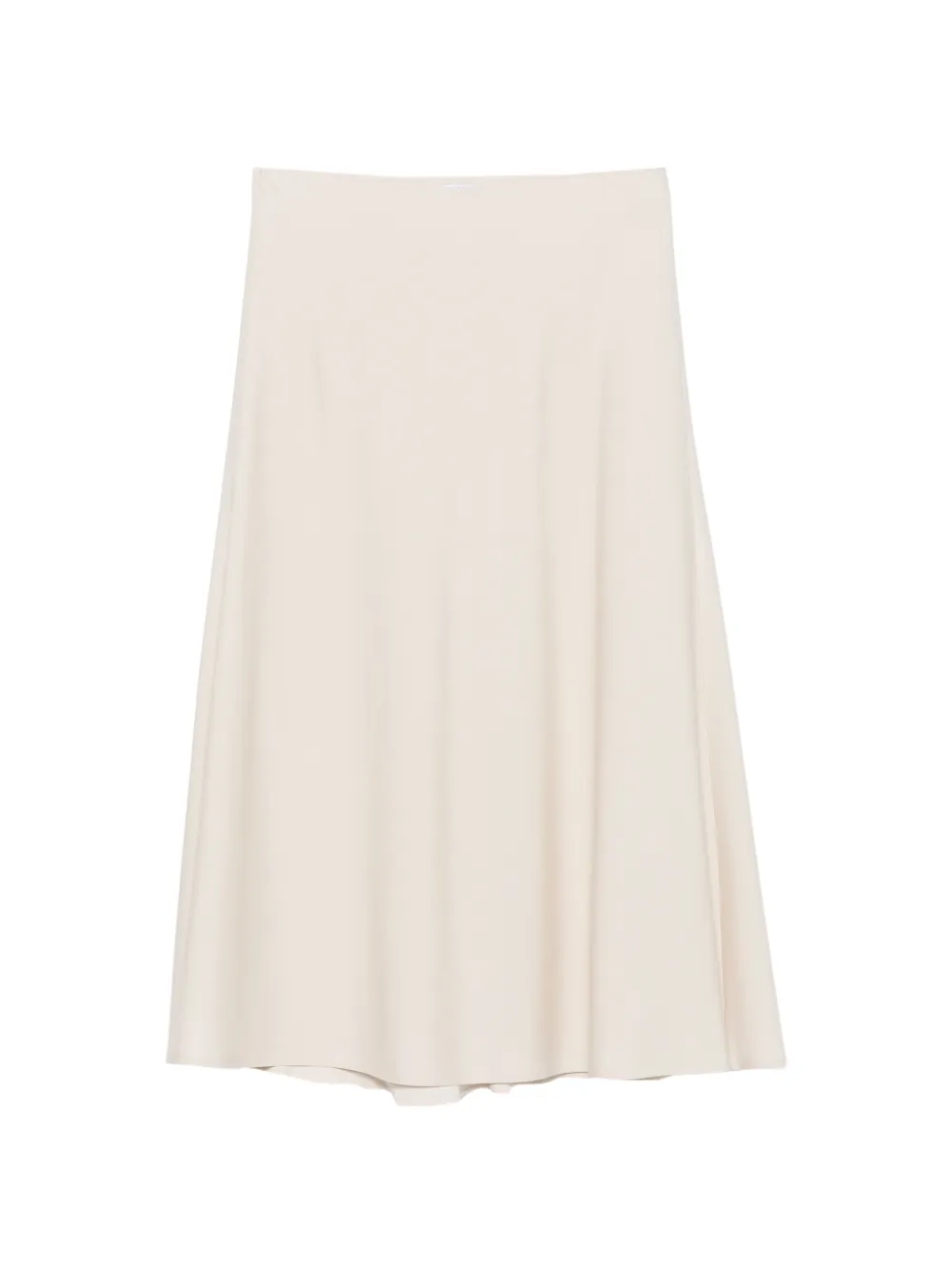 Brunello Cucinelli elasticated-waist midi A-line skirt - Toni neutri
