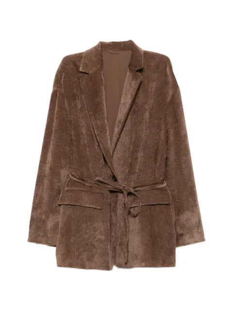 Brunello Cucinelli Cordsakko mit Gürtel