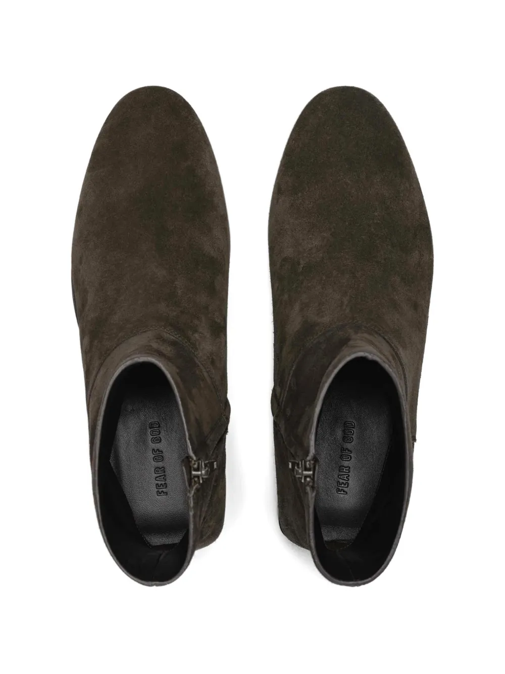 Fear Of God suede side-zip boots Bruin