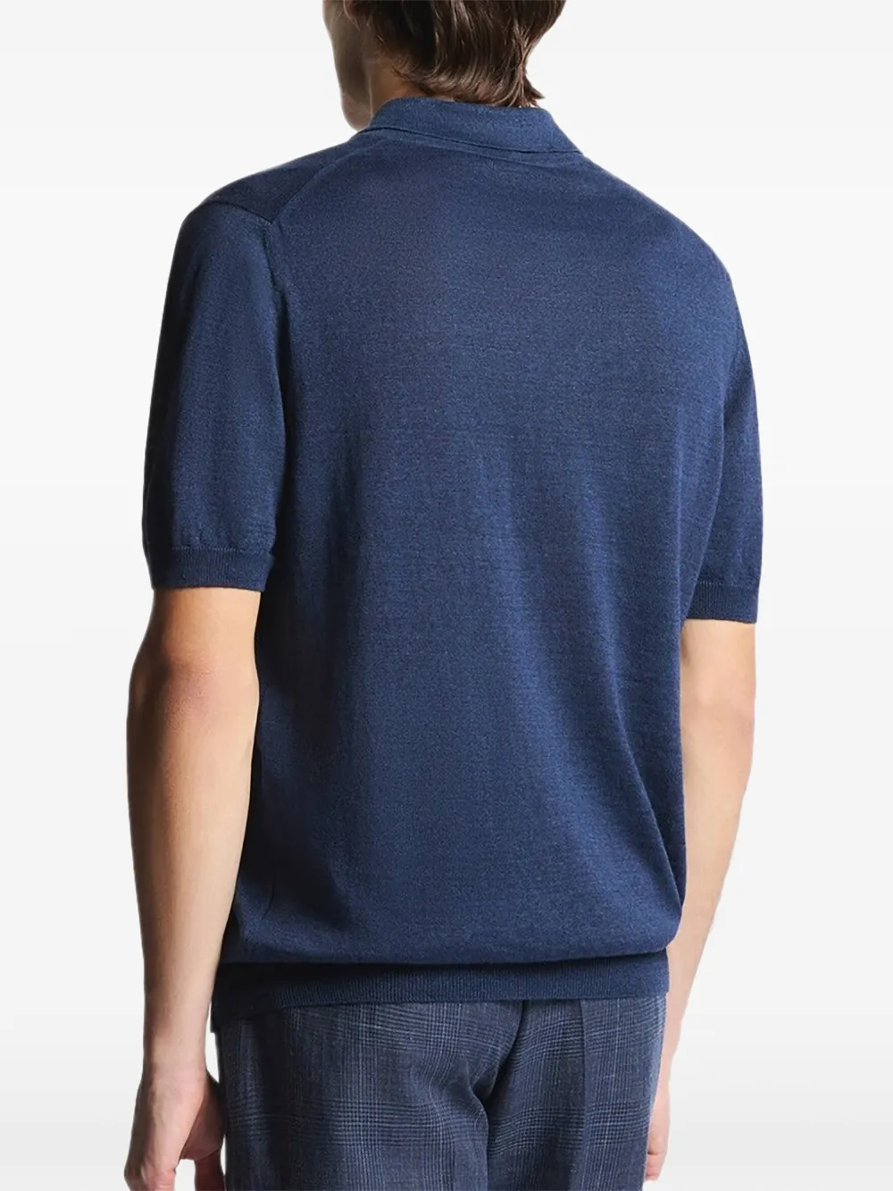 Fay Poloshirt met korte mouwen Blauw