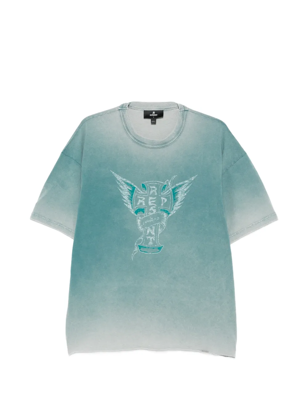 Represent Westside graphic-print T-shirt - Blu