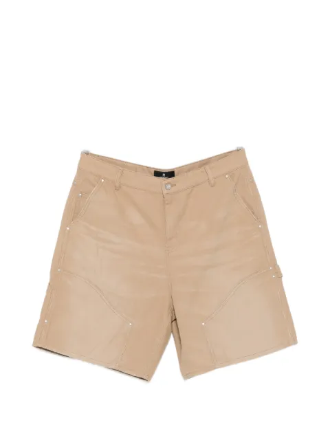 Represent Carpenter panelled shorts