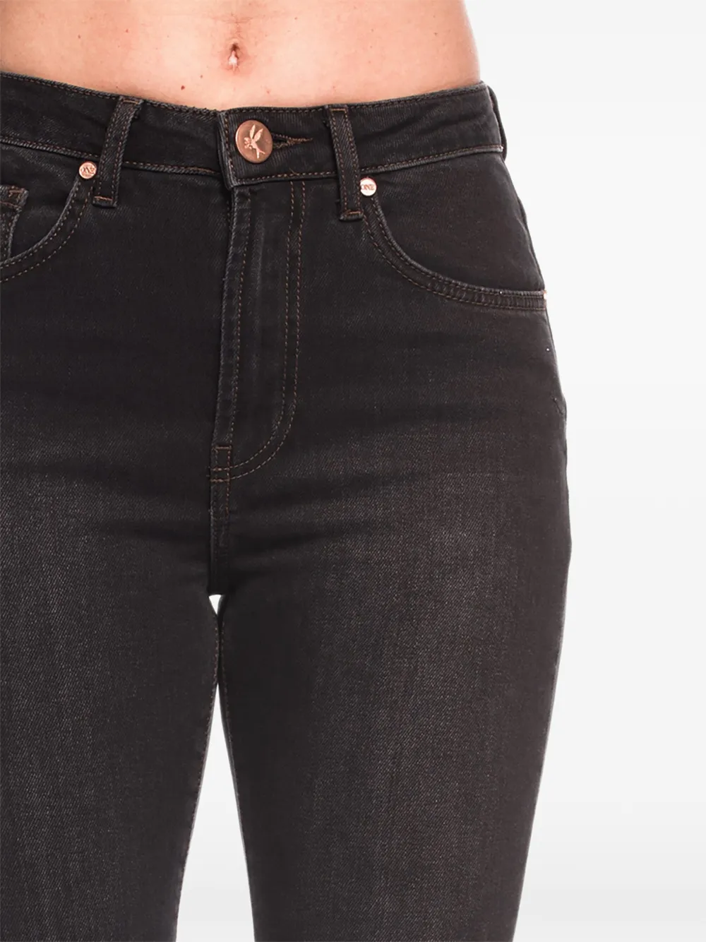 One Teaspoon Freebird gerafelde jeans Zwart
