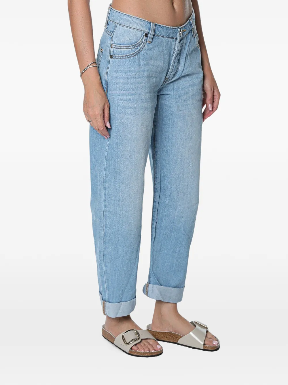 One Teaspoon Jonis boyfriend-fit jeans Blauw