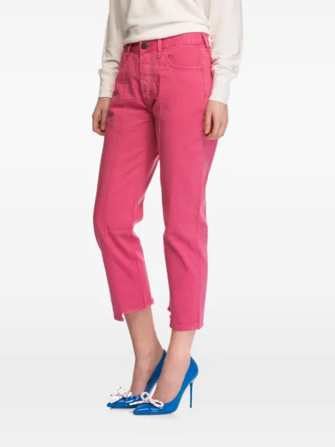 One Teaspoon Truckers raw-cut jeans