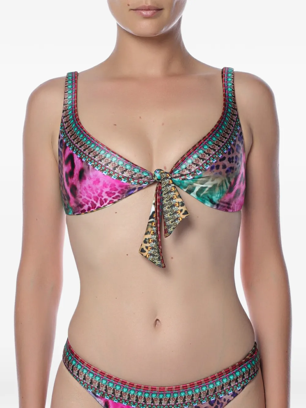 Camilla Top bikini reversibile - Rosa