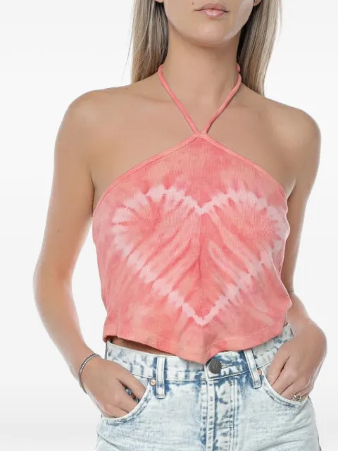 One Teaspoon Heart tie-dye top