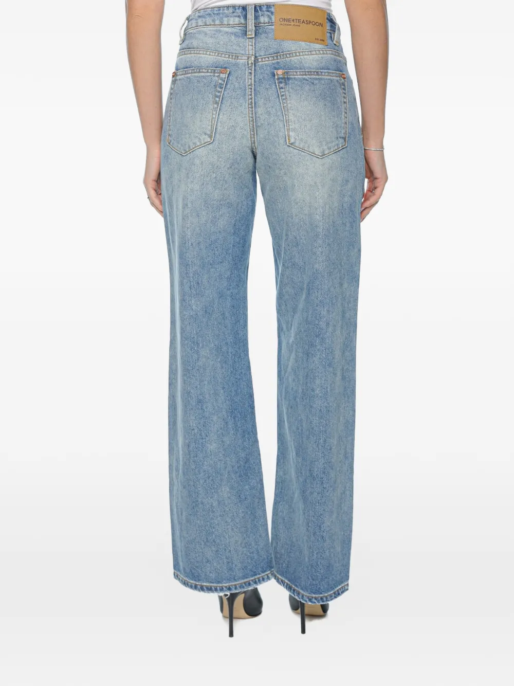  One Teaspoon Vaqueros Anchos Jackson - Azul 